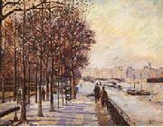 Armand Guillaumin Quai de la Gare china oil painting reproduction